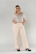 Plus Size Curve  Flared Cru Jeans