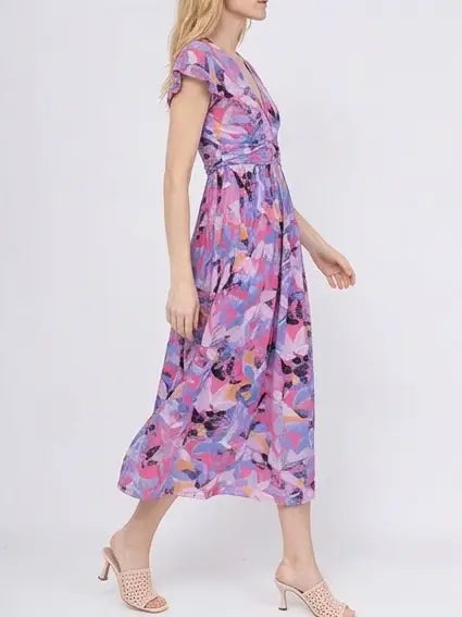 Floral  Long Dress