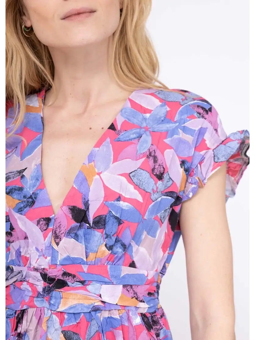 Floral  Long Dress